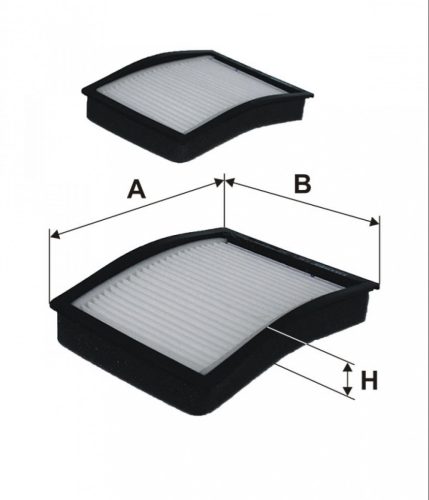 Filtron pollenszűrő K1072-2X