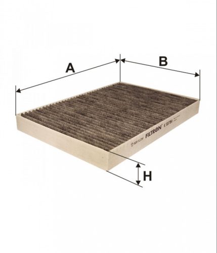 Filtron aktívszenes pollenszűrő K1078A