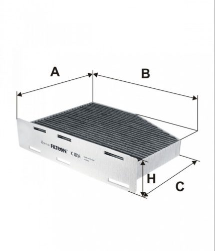Filtron aktívszenes pollenszűrő K1111A