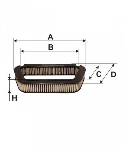 Filtron aktívszenes pollenszűrő K1118A