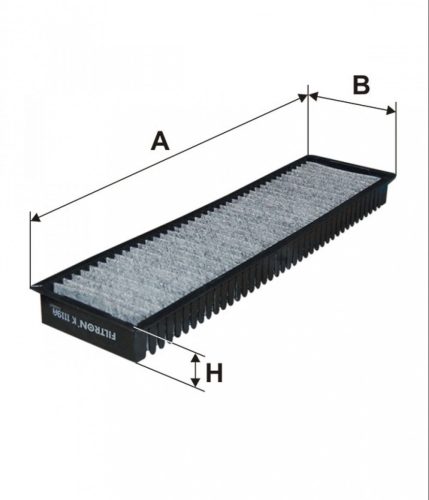 Filtron aktívszenes pollenszűrő K1119A