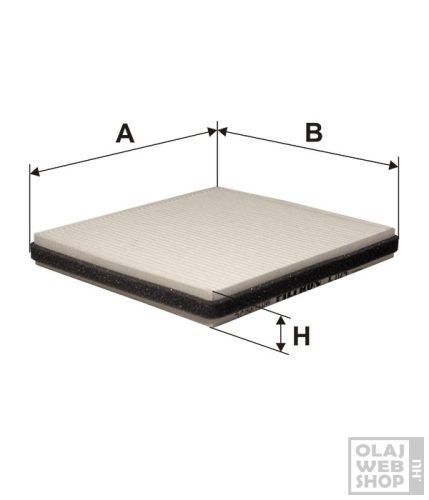 Filtron pollenszűrő K1124