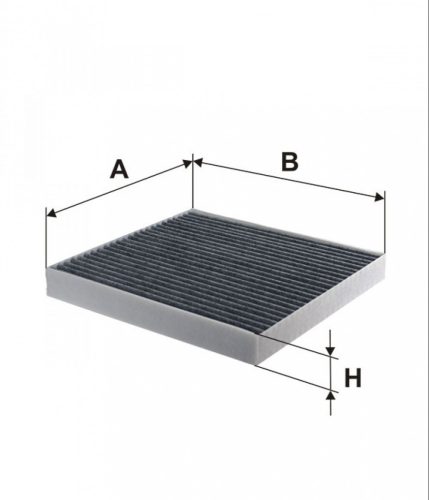 Filtron aktívszenes pollenszűrő K1161A