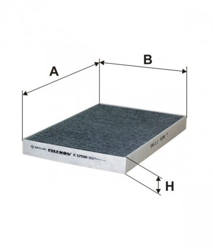 Filtron aktívszenes pollenszűrő K1259A