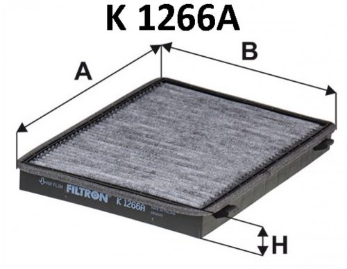 Filtron aktívszenes pollenszűrő K1266A