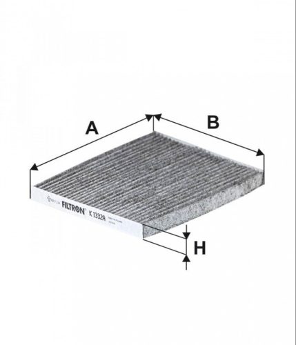 Filtron aktívszenes pollenszűrő K1332A