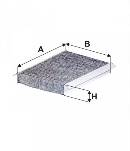 Filtron aktívszenes pollenszűrő K1335A