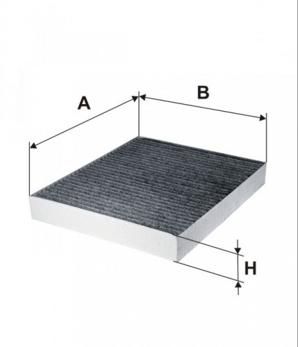 Filtron aktívszenes pollenszűrő K1343A