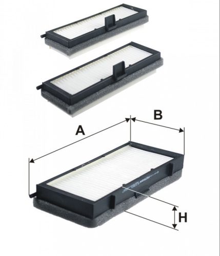 Filtron pollenszűrő K1363-3X