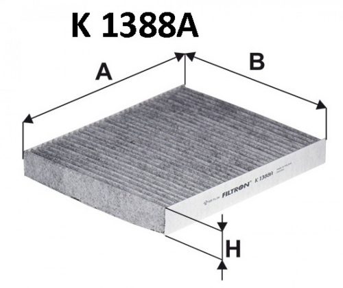 Filtron aktívszenes pollenszűrő K1388A