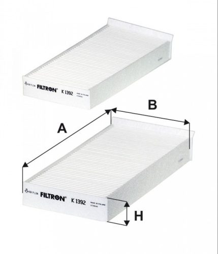 Filtron pollenszűrő K1392-2X