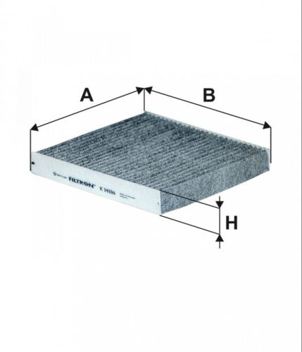 Filtron aktívszenes pollenszűrő K1411A