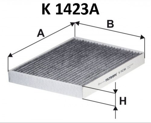 Filtron aktívszenes pollenszűrő K1423A