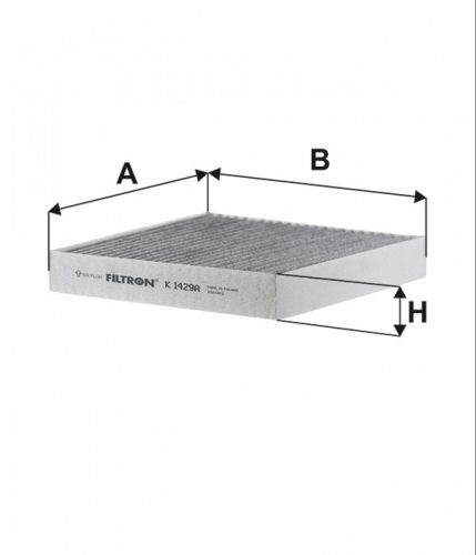 Filtron aktívszenes pollenszűrő K1429A