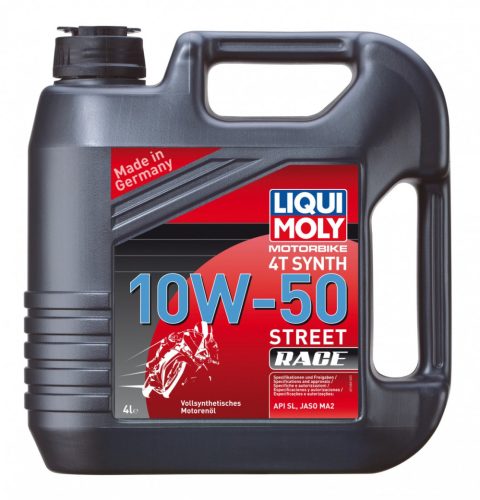 Liqui Moly Motorbike 4T Street Race Synt 10W-50 motorkerékpár olaj 4L