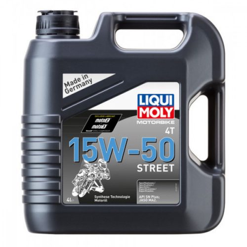 Liqui Moly Motorbike 4T Street 15W-50 motorkerékpár olaj 4L