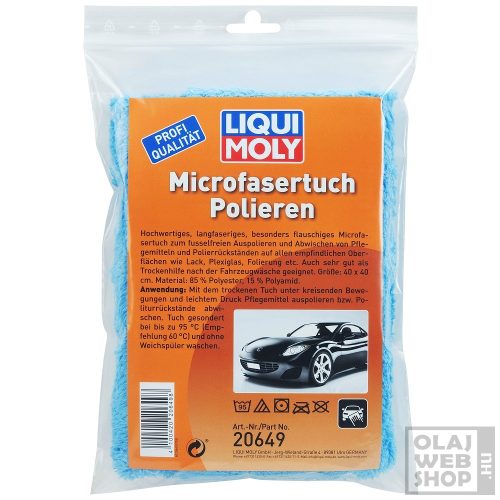 Liqui Moly Microfasertuch Polieren mikroszálas polírkendő 1db-os