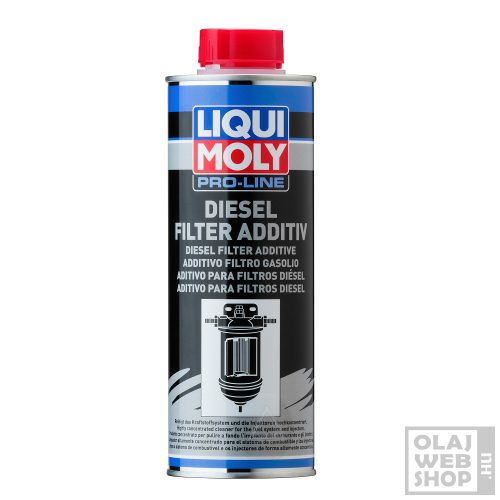 Liqui Moly Pro-Line Dieselfilter Additiv gázolajszűrő adalék 500ml