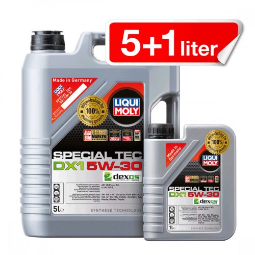 Liqui Moly Special Tec DX1 5W-30 motorolaj GM dexos1 Gen2 6L *csomag