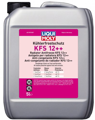 Liqui Moly Kühlerfrostschutz KFS12++ Fagyálló koncentrátum -70°C 5L