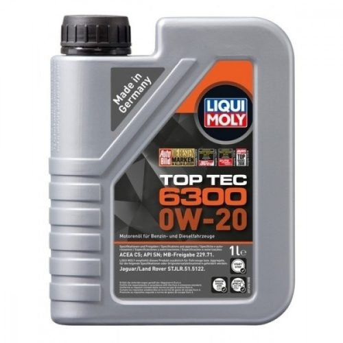 Liqui Moly Top Tec 6300 0W-20 motorolaj 1L