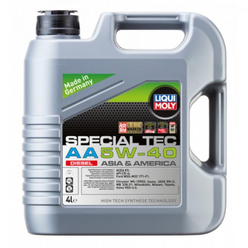 Liqui Moly Special Tec Asia & America AA 5W-40 diesel motorolaj 4L