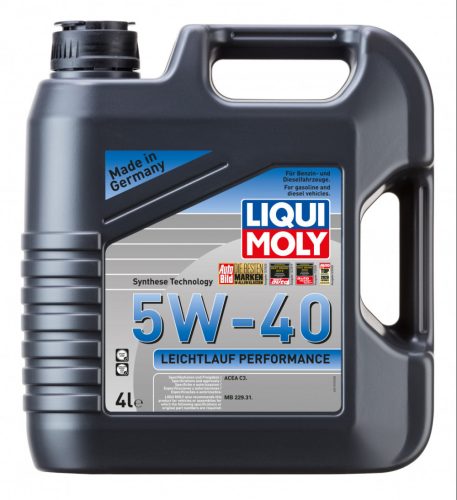 Liqui Moly Leichtlauf Performance 5W-40 motorolaj 4L