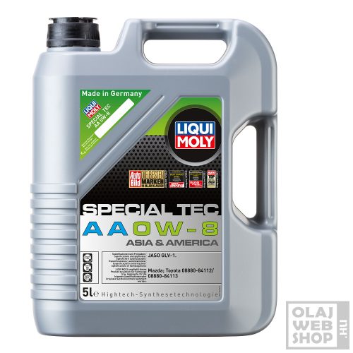 Liqui Moly Special Tec Asia & America AA 0W-8 motorolaj 5L