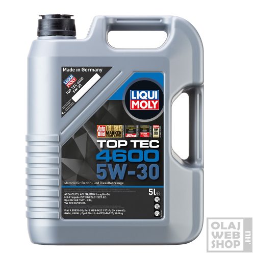 Liqui Moly Top Tec 4600 5W-30 motorolaj 5L