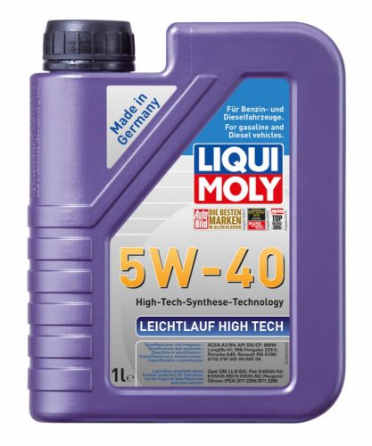 Liqui Moly Leichtlauf High Tech 5w-40 motorolaj 1L