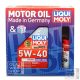 Liqui Moly Diesel High Tech 5W-40 motorolaj PDTDI 5 L + diesel rendszerápoló adalék 300 ml *csomag