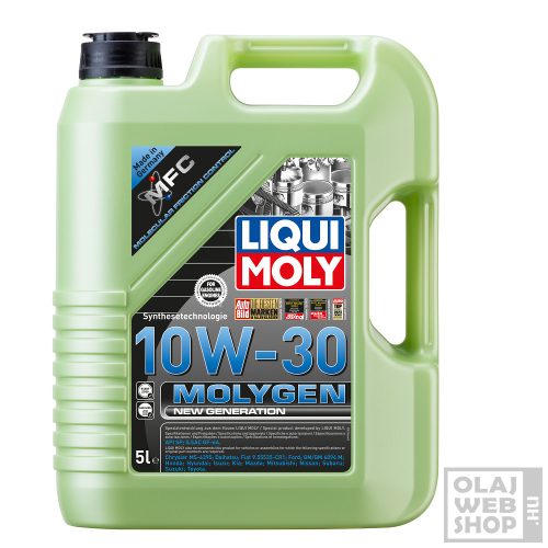 Liqui Moly Molygen New Generation 10W-30 motorolaj 5L