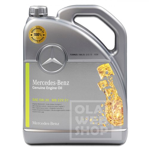 Mercedes-Benz MB 229.51 5W-30 motorolaj 5L