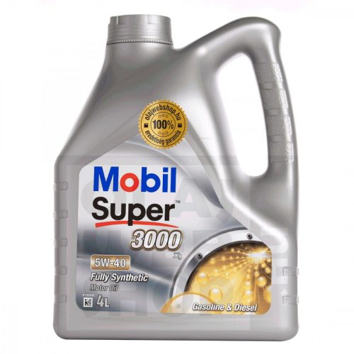 Mobil Super 3000 X1 5W-40 motorolaj 4L