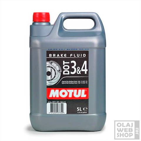 Motul Brake Fluid DOT 3&4 fékfolyadék 5L