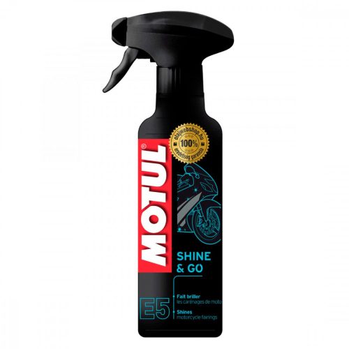 Motul E5 Shine & Go műanyagápoló spray 400ml