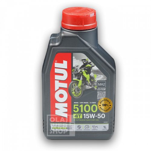 Motul 5100 4T 15W-50 motorkerékpár olaj 1L