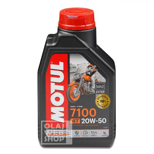 Motul 7100 4T 20W-50 motorkerékpár olaj 1L