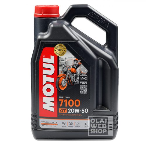 Motul 7100 4T 20W-50 motorkerékpár olaj 4L