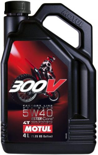 Motul 300V 4T Factory Line Off Road 5W-40 motorkerékpár olaj 4L