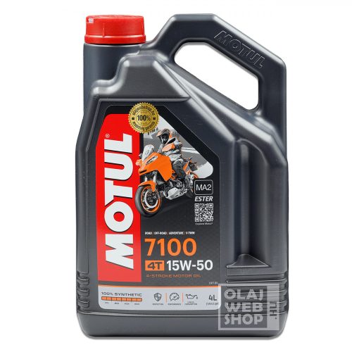 Motul 7100 4T 15W-50 motorkerékpár olaj 4L