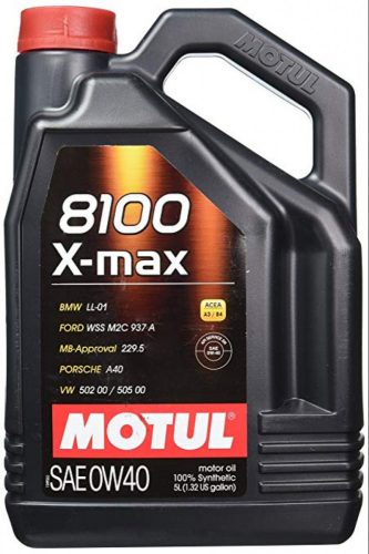 Motul 8100 X-max 0W-40 motorolaj 5L