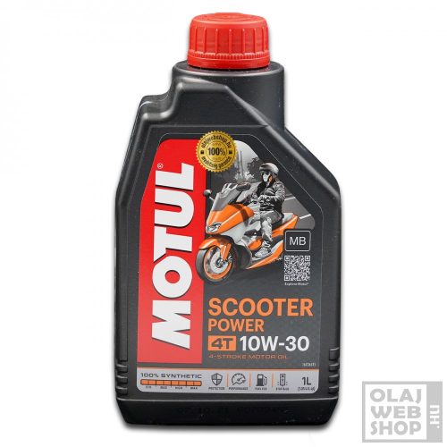 Motul SCOOTER POWER 4T 10W-30 MB robogó motorolaj 1L