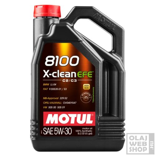 Motul 8100 X-clean EFE 5W-30 motorolaj 5L