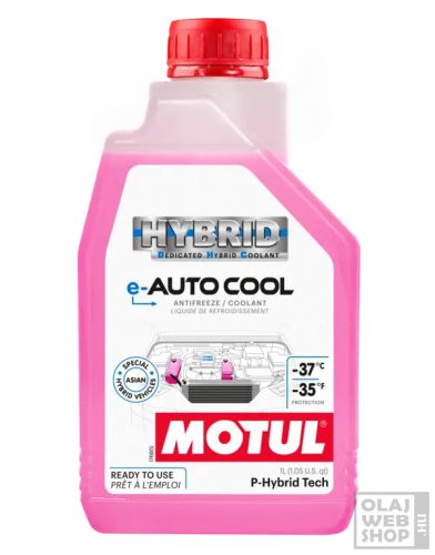 Motul E-Auto Cool DHC fagyálló (-37°C) 1L