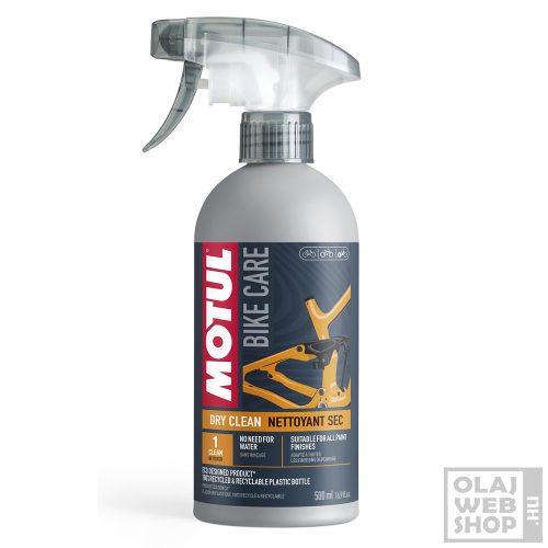 Motul Bike Care Dry Clean vízmentes kerékpár tisztítószer pumpás 500ml