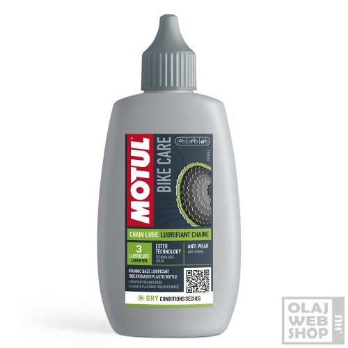 Motul Bike Care Chain Lube Dry lánckenő olaj száraz időjáráshoz 100ml