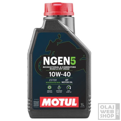 Motul NGen5 4T 10W-40 motorkerékpár olaj 1L