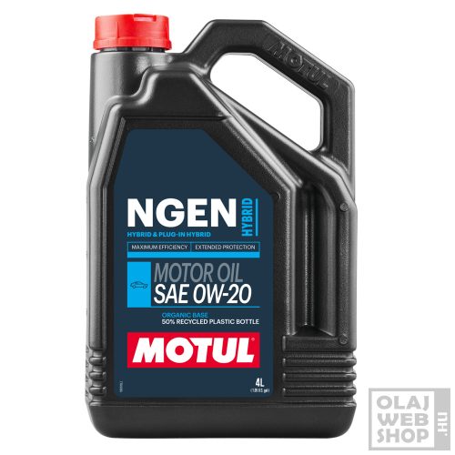 Motul NGEN Hybrid 0W-20 motorolaj 4L