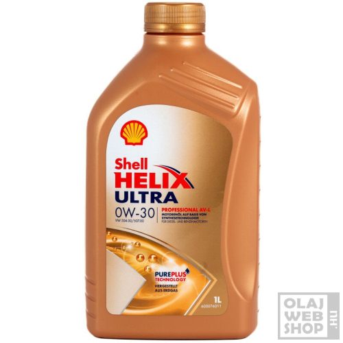 Shell Helix Ultra Professional AV-L VW 504/507 0W-30 motorolaj 1L